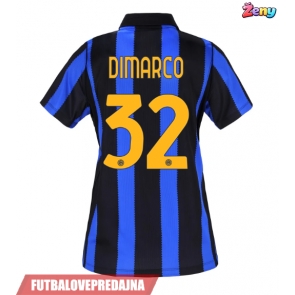 Lacne Ženy Futbalové dres Inter Milan Federico Dimarco #32 2026-27 Krátky Rukáv - Domáci